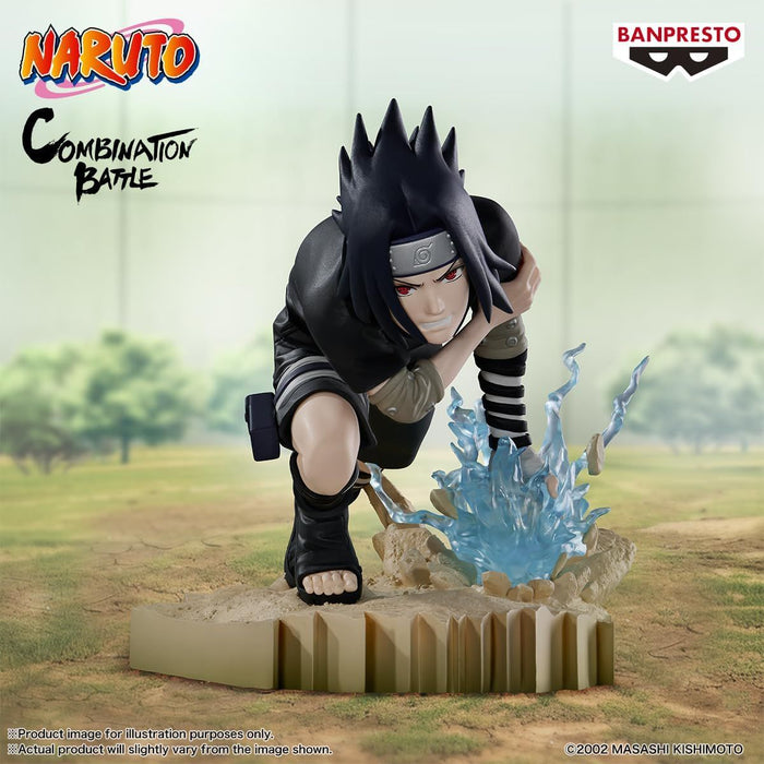 Статуетка Banpresto Animation: Naruto - Sasuke Uchiha (Combination Battle), 8 cm