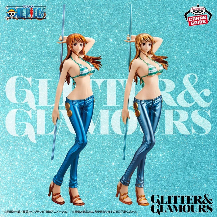 Статуетка Banpresto Animation: One Piece - Nami (ver.A) (Glitter&Glamours), 27 cm