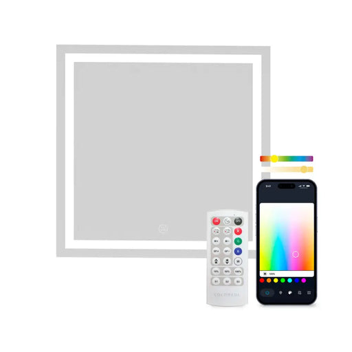 Баня огледало с LED светлина KSIX Aqua E 36 W 1300 lm