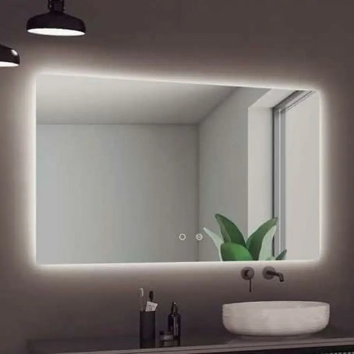 Баня огледало с LED светлина Ledimex ITAL007-100 100 x 80 cm