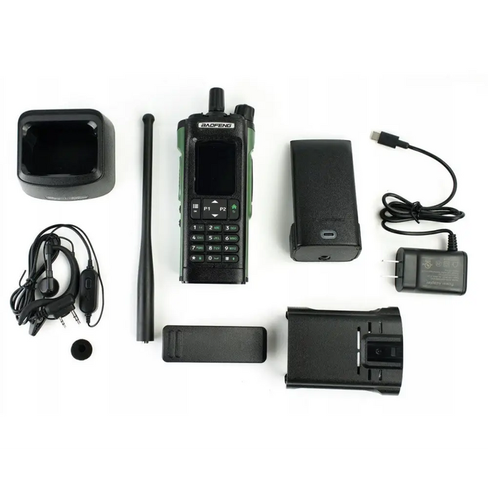 Baofeng DM-32E HTQ DMR радио + авиационен диапазон