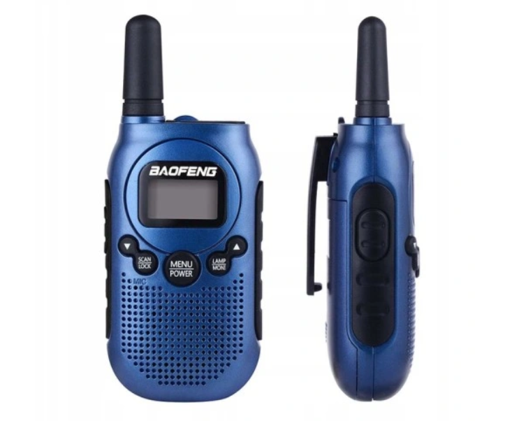 Радиостанция Baofeng BF-T6 Panda Blue, 2 бр.