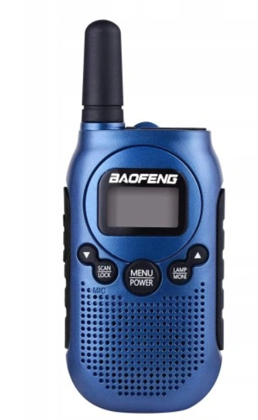 Радиостанция Baofeng BF-T6 Panda Blue, 2 бр.