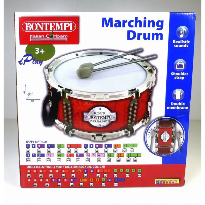 Барабан Bontempi Пластмаса 30,5 x 13,5 x 30,5 cm (4 броя)