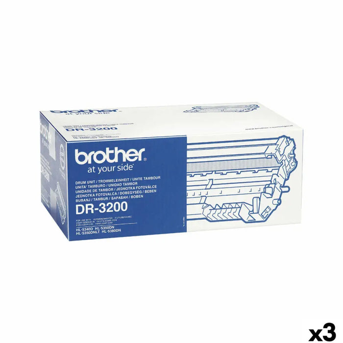 Барабан на принтера Brother DR3200 Черен (3 броя)