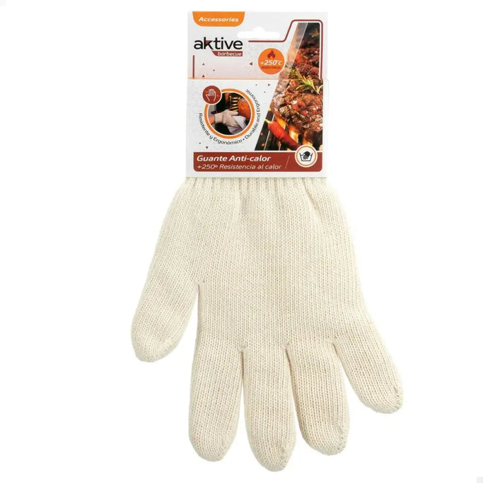 Barbecue glove Aktive 24 броя Бежов