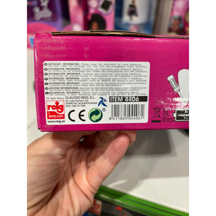 Mикрофон Караоке Barbie Лилав