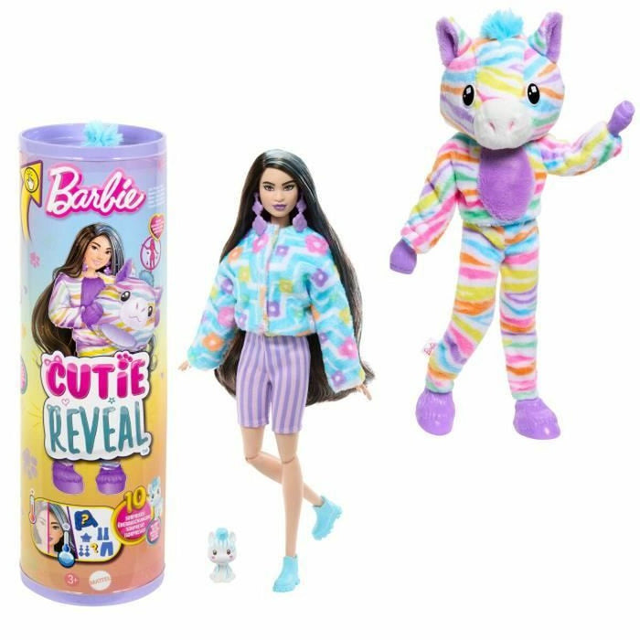 Кукла Бебе с Аксесоари Barbie Zebra Doll Colorful Dream