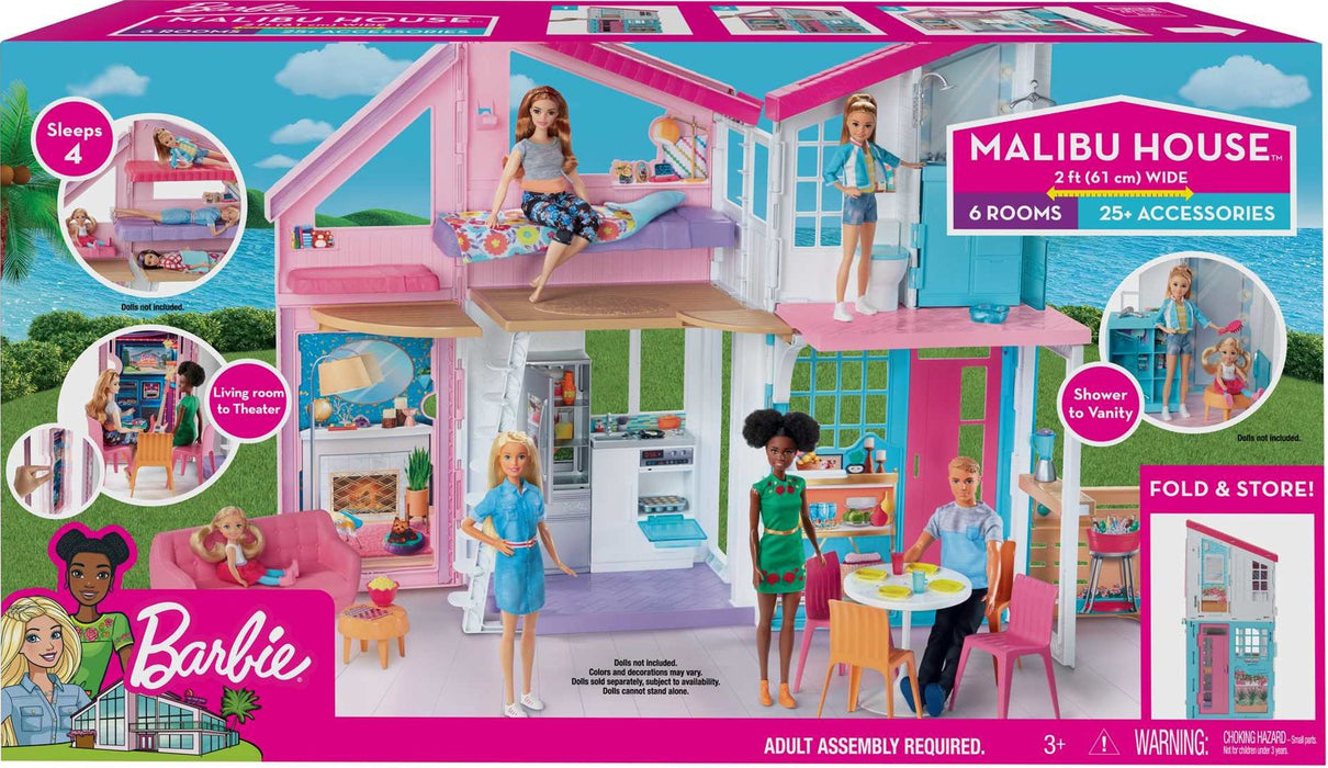 Къща за кукли Barbie - С мебели и аксесоари