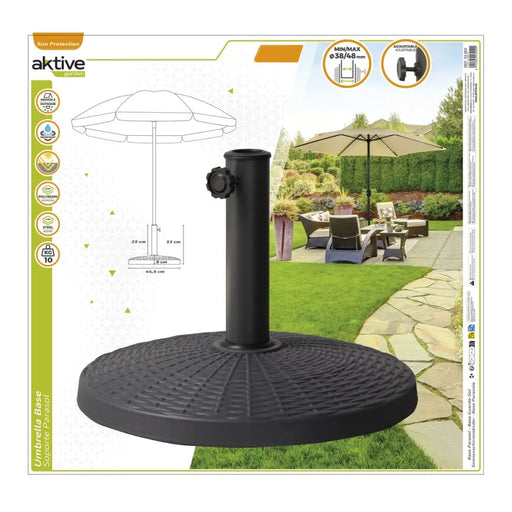 Base pour parapluie Aktive 44,5 x 33 x 44,5 cm Стомана