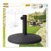 Base pour parapluie Aktive 44,5 x 33 x 44,5 cm Стомана