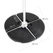 Base pour parapluie Aktive 48 x 7,5 x 48 cm Пластмаса
