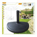 Base pour parapluie Aktive 50 x 32 x 31,5 cm Черен Пластмаса