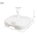 Base pour parapluie Aktive Бял Ø 32 mm Ø 20 mm 45 x 29 x 45
