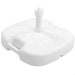 Base pour parapluie Aktive Бял Ø 32 mm Ø 20 mm 45 x 29 x 45