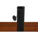 Base pour parapluie DKD Home Decor Естествен Черен Метал