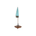 Base pour parapluie DKD Home Decor Естествен Черен Метал