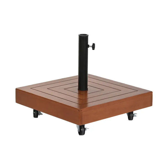 Base pour parapluie DKD Home Decor Естествен Черен Метал