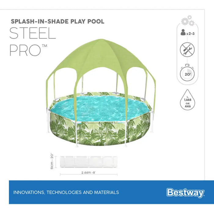 БАСЕЙН ДЕТСКИ Ф244X51CM BESTWAY 56432
