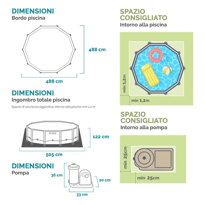 БАСЕЙН Ф488X122CM INTEX 26746NP