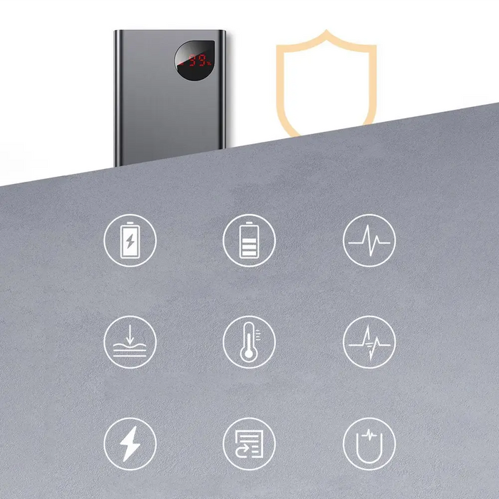 Baseus Adaman Преносима батерия Powerbank 2x USB / 1x USB