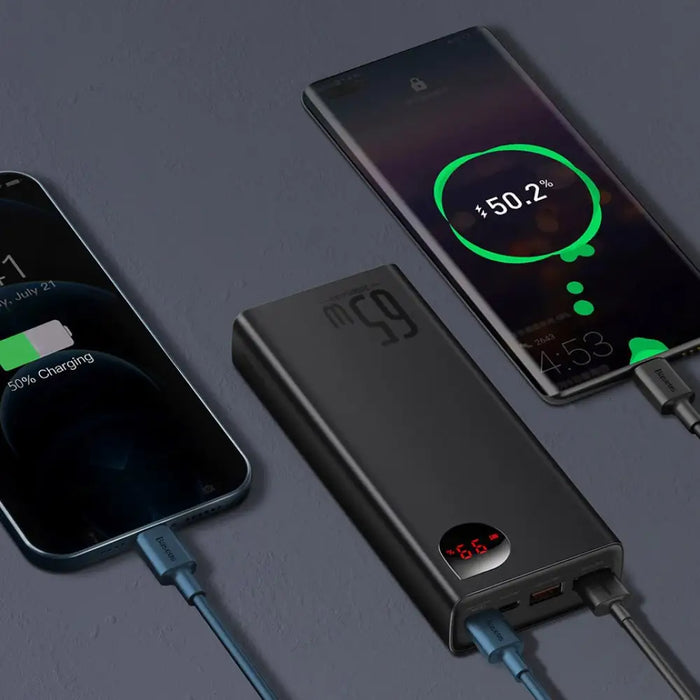 Baseus Adaman Преносима батерия Powerbank 2x USB / 1x USB