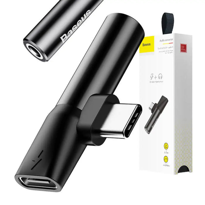 Baseus Audio Adapter USB-C към Mini Jack 3.5mm + USB-C