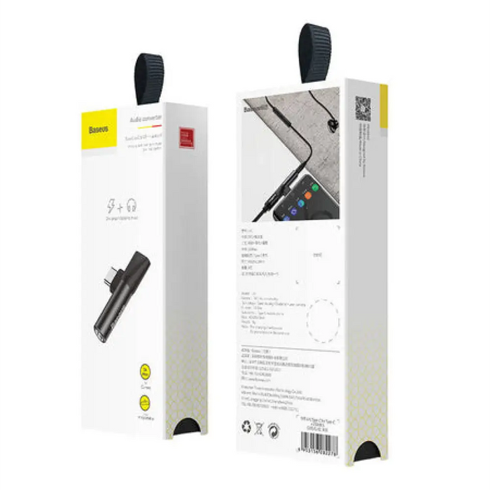 Baseus Audio Adapter USB-C към Mini Jack 3.5mm + USB-C
