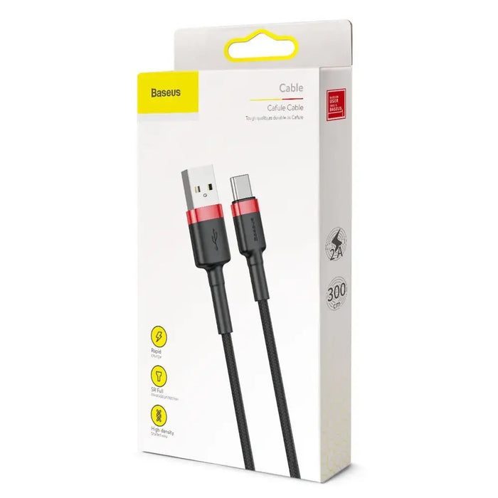 Baseus Cafule Cable издръжлив найлонов кабел USB / USB-C