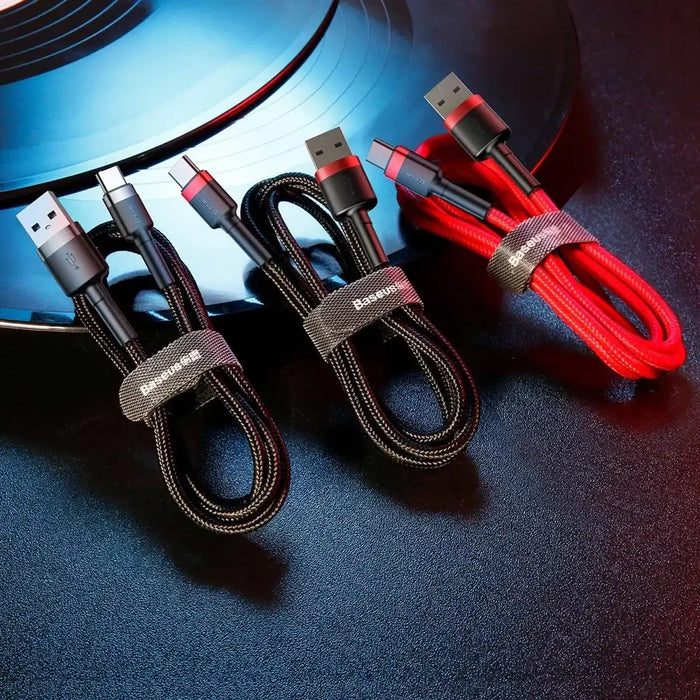 Baseus Cafule Cable издръжлив найлонов кабел USB / USB-C