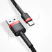 Baseus Cafule Cable издръжлив найлонов кабел USB / USB-C