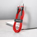 Baseus Cafule Cable издръжлив найлонов кабел USB / USB-C