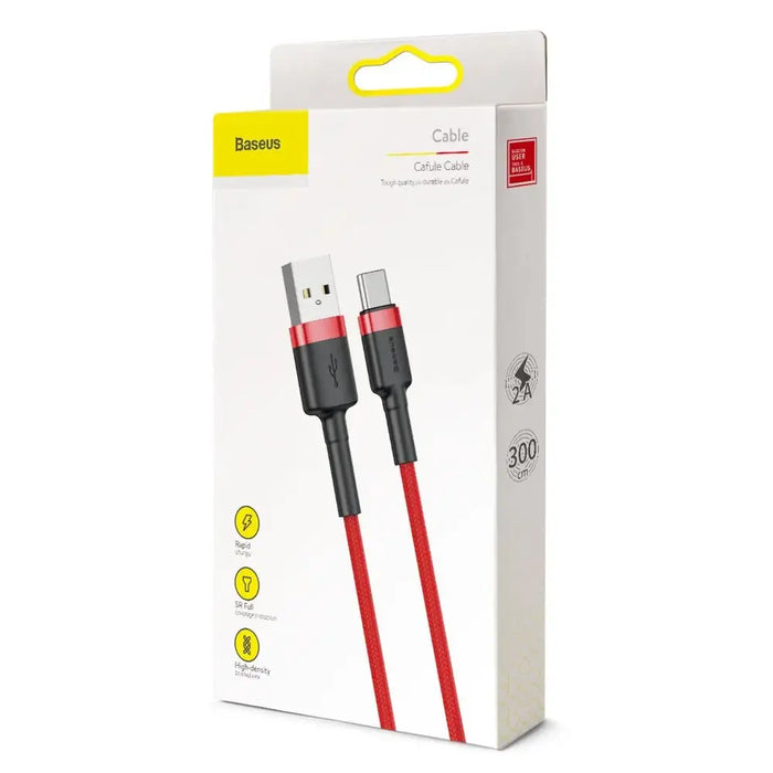 Baseus Cafule Cable издръжлив найлонов кабел USB / USB-C