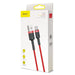 Baseus Cafule Cable издръжлив найлонов кабел USB / USB-C