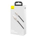 Baseus Cafule Series Metal Data USB-A / Lightning 2.4A