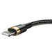 Baseus Cafule USB-A / Lightning 2A QC 3.0 кабел 3 м - черен