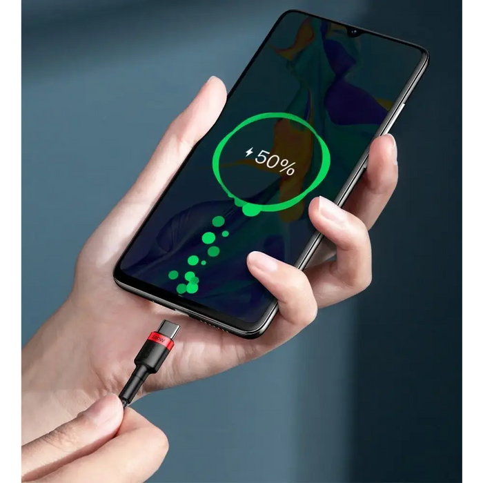 Baseus CATKLF-AL91 USB-C - USB-C PD QC кабел 100W 5A