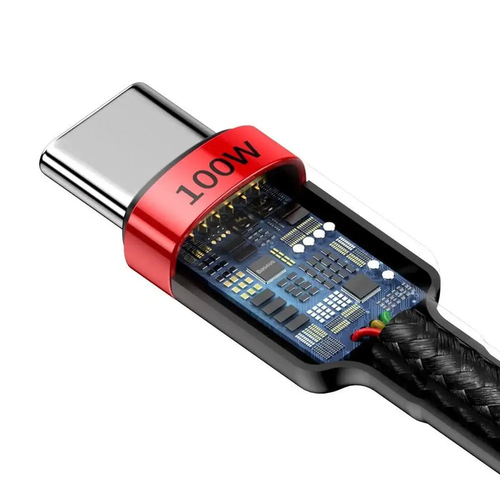 Baseus CATKLF-AL91 USB-C - USB-C PD QC кабел 100W 5A