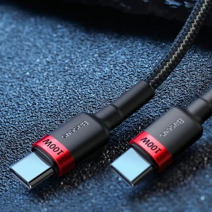 Baseus CATKLF-AL91 USB-C - USB-C PD QC кабел 100W 5A