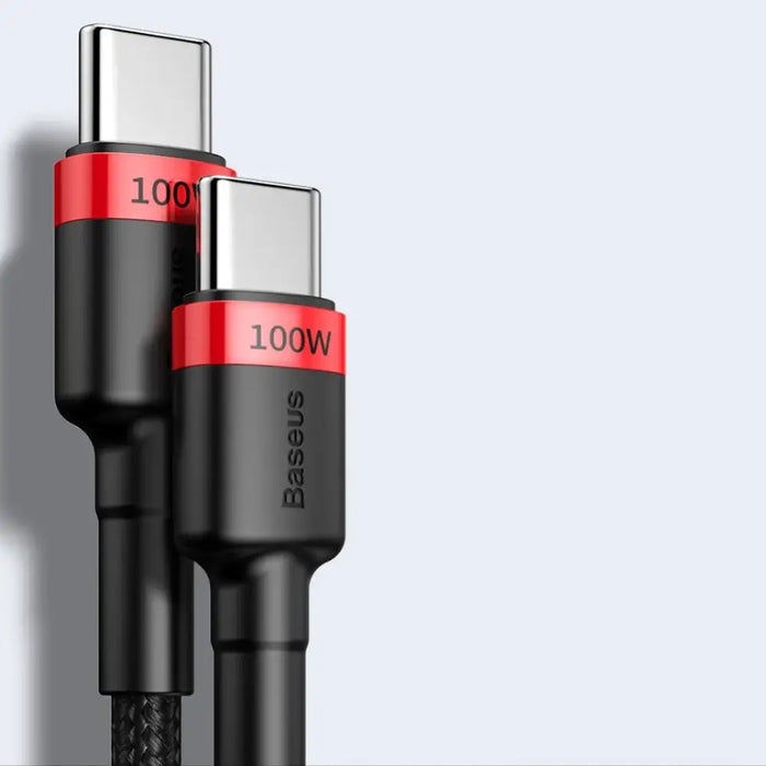 Baseus CATKLF-AL91 USB-C - USB-C PD QC кабел 100W 5A