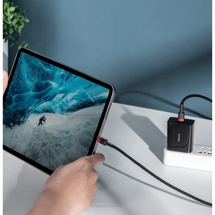Baseus CATKLF-AL91 USB-C - USB-C PD QC кабел 100W 5A