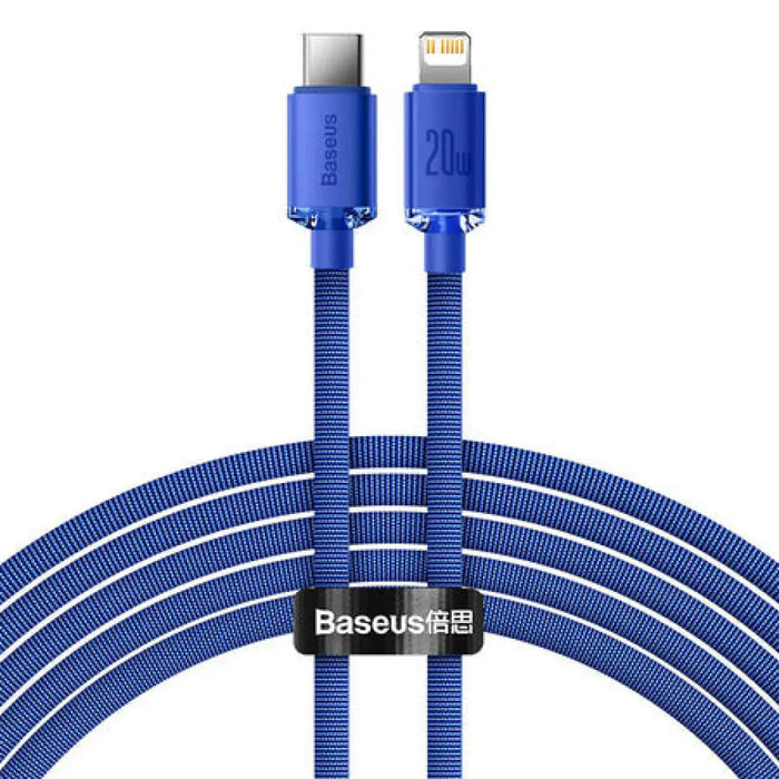 Baseus Crystal Shine кабел USB-C към Lightning 20W PD 2m