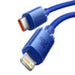 Baseus Crystal Shine кабел USB-C към Lightning 20W PD 2m