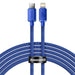 Baseus Crystal Shine кабел USB-C към Lightning 20W PD 2m