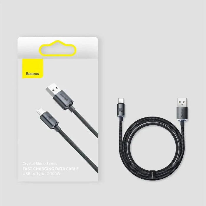 Baseus Crystal Shine Series кабел USB кабел за бързо
