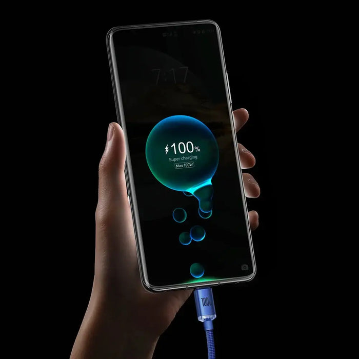 Baseus Crystal Shine Series кабел USB кабел за бързо