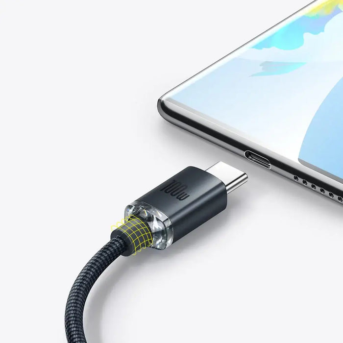 Baseus Crystal Shine Series кабел USB кабел за бързо