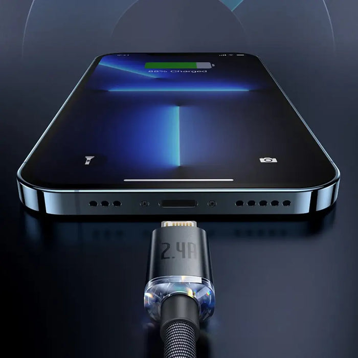 Baseus Crystal Shine Series кабел USB кабел за бързо