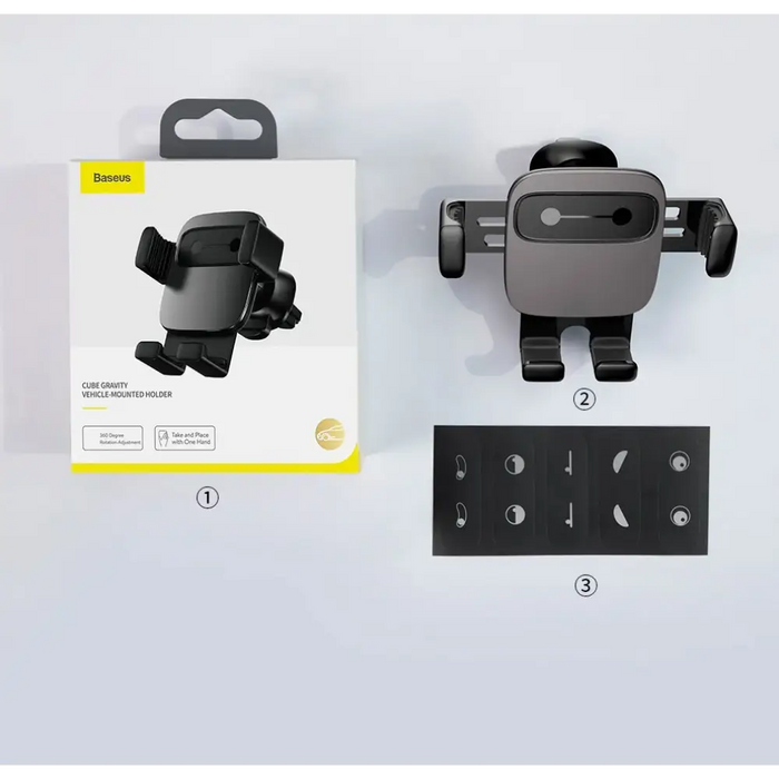 Baseus Cube SUYL-FK01 гравитационна поставка за телефон