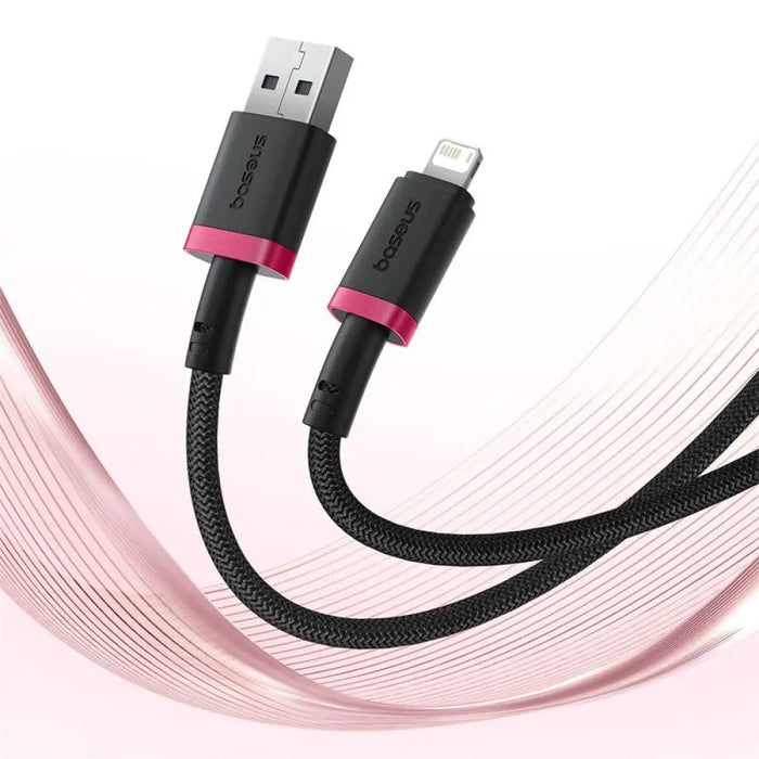 Baseus Dura Type A to IP 2.4A кабел за бързо зареждане